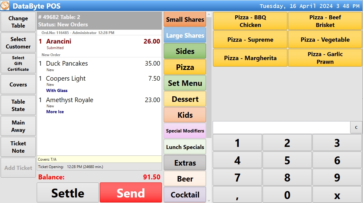 transactions screenshot